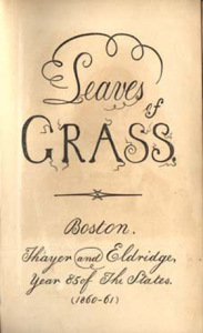 Image from Ed Folsom's "Whitman Making Books" 